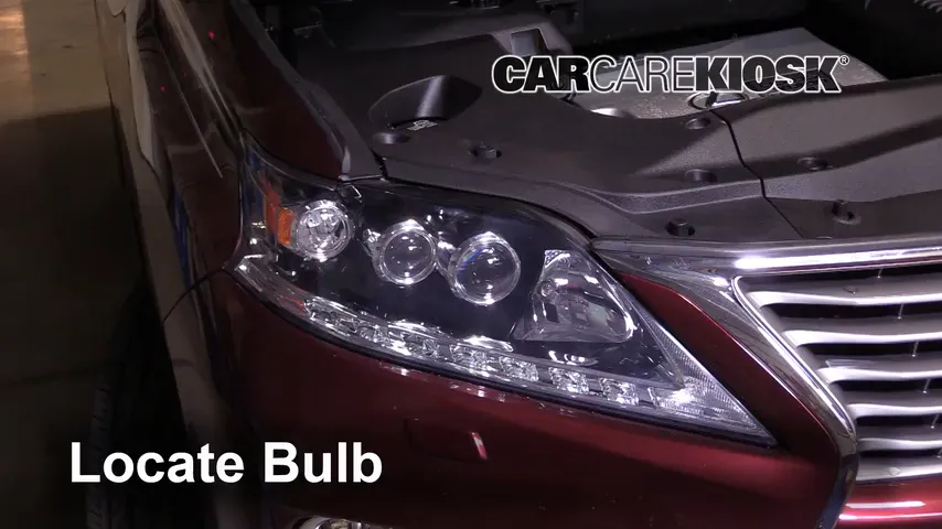 2013 Lexus RX450h 3.5L V6 Éclairage Feu clignotant avant (remplacer l'ampoule)